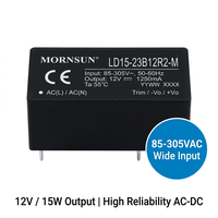 Convertisseur AC/DC LD15-23B05R2-M 15W 5V 3A, alimentation 5V, transformateur AC/DC, alimentations industrielles