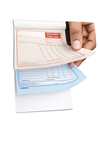Hawamahal Delivery Challan <b>Book</b> 50 + 50 + 50 CARBON Pages ( 22X14 CM ) A5 Cash Memo ruled 150 Pages. - Product Image 4
