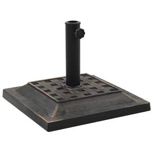 Base para Sombrilla D0100HHHTSJ de 26.5 Libras con Incrustaciones Decorativas de Poliresina para Muebles de Patio y Exteriores - Product Image 1