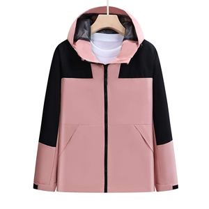 Vestes unisexes tendance, personnalisées, légères, réversibles, grande taille, imperméables, en nylon, avec fermeture éclair, coupe-vent, service OEM - Product Image 3