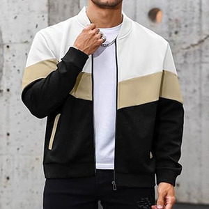 Veste universitaire pour homme, en laine d'agneau, imperméable, en tissu polyester, tricotée, style baseball, pour l'hiver, envoyée par Dress Sports - Product Image 5