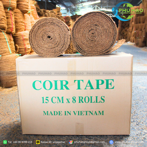 Article populaire : Ruban en fibre de coco pour le soutien des arbres |   Bande de contrôle de l'érosion respirante et naturelle, de haute qualité et à bon prix - Product Image 3