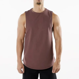 <b>Men</b> Tank Tops Gym Workout Shirt Y-Back Sleeveless Muscle Fitness Bodybuilding Shirts Performance Moisture-Wicking Shirt <b>singlet</b> - Product Image 5
