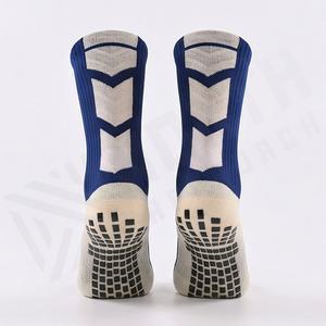 Chaussettes de football professionnelles personnalisées MQ005, respirantes, anti-dérapantes, absorbant l'humidité, durables, couleur personnalisée - Product Image 2