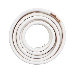 Set di tubi da 50FT per sistemi HVAC, tubi in rame da 1/4'' e 3/8'' D.E. con isolamento a triplo strato per mini split - Product Image 2