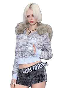 Conjunto de Sudadera y Pantalones Deportivos para Mujer, Dos Piezas, Pantalones de Chándal de Forro Polar, Conjuntos Casuales de Invierno, Venta al Por Mayor - Product Image 1