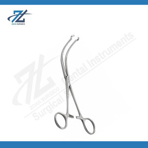 คีมหนีบหลอดเลือดหัวใจตีบ javid carotid เครื่องมือผ่าตัดคาร์ดิโอโธราซิคสแตนเลส - Product Image 3