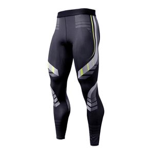 Leggings de compression athlétiques unis pour hommes, avec cordon de serrage – Idéaux pour le yoga, la gym, le fitness, couche de base, évacuation de l'humidité, respirants - Product Image 6