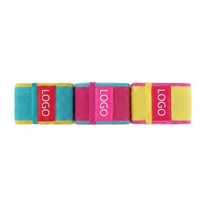 Multi Color Design Polyester Fabric Resistance <b>Band</b> Yoga <b>Exercise</b> Custom Logo & Colors Hip <b>Bands</b> Set for Yoga Hip Booty Workout - Product Image 2