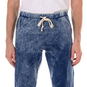 Men Acid Wash <b>Trouser</b> <b>Vintage</b> Washed Casual Pants Loose Fit For Streetwear <b>Trouser</b> Relaxed Fit - Product Image 3