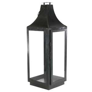 Lanterne en métal traditionnelle à poignée, design moderne, écologique et durable, éclairage d'appoint pour la maison, décoration de table parfaite - Product Image 2