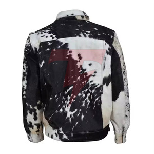 Wholesale Hair On <b>Leather</b> <b>Jacket</b> For <b>Men</b> Classic Style Premium Material Durable Design Winter Outerwear Collection - Product Image 2