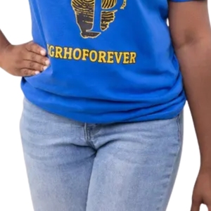 T-shirt personnalisé Sigma Gamma Rho SGRHO pour femme, motif sororité grecque, coton doux, col rond, décontracté, universitaire, mode personnalisée - Product Image 2