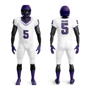 Uniforme de football américain léger au meilleur prix, design élégant, vente chaude, plusieurs couleurs, uniforme de football américain unisexe - Product Image 2