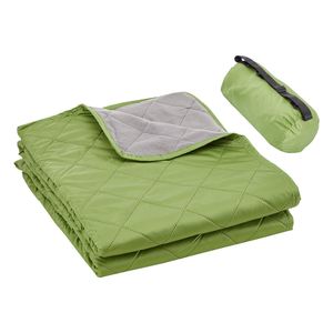 Grande Coperta da Campeggio Impermeabile e Antiscivolo 330GSM in Pile di Poliestere Ignifugo, Ideale per Attività all'Aperto - Product Image 1