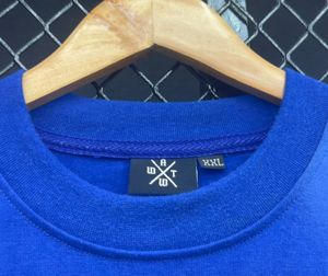 T-shirt personnalisé avec broderie appliquée pour hommes, 100 % qualité supérieure, effet délavé au soleil - Product Image 6