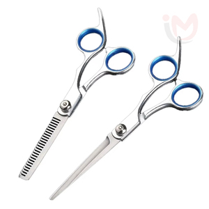 Professional Salon Hair Scissor <b>Set</b> Home Use Stainless Steel 4CR13COMOV Sharp Blade 6 Inch Right-Handed <b>Barber</b> Scissors Kit - Product Image 1