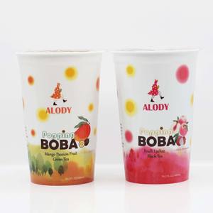 Bebida de verano de Taiwán con certificado Halal Ice Mango Popping Boba Passion Té verde Jugo con sabor a fruta Jarabe Té de burbujas Ingredientes - Product Image 5