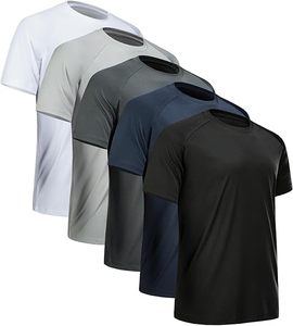 T-shirt décontracté pour homme à col rond en coton biologique 100% tricoté, personnalisable avec logo, respirant, manches courtes, qualité OEM/ODM - Product Image 1