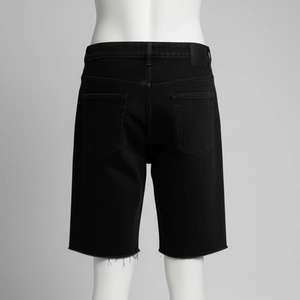 Pantalones Cortos de Verano Personalizados, Estilo Vintage, Holgados, de Trabajo, a la Moda, para Hombre, Tipo Jorts, de Mezclilla - Product Image 4