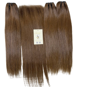 Nouveauté Petits Noeuds Paquets de Cheveux Vietnamiens Trame Suisse 5x5 6x6 HD Fermeture Dentelle Cheveux Humains Vietnam - Product Image 1