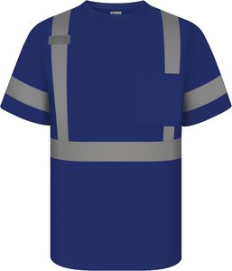 Polo en coton réfléchissant haute visibilité pour ambulanciers, broderie de logo personnalisée, officiers médicaux, toutes saisons, toutes tailles - Product Image 6