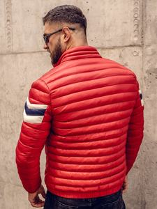 2023 à la mode respirant OEM en gros personnalisé hommes XL doudoune tissu léger couleur bloc conception décontracté à capuche hiver mode - Product Image 4