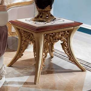 Sofá Seccional en Forma de L de Madera de Teca de Lujo Clásico Moderno, con Cojines de Esponja, Diseño Ecológico y Duradero, Estilo Europeo Elegante - Product Image 3