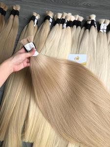 Extensions de cheveux vierges Remy 100% naturels vietnamiens, cuticules alignées, style ondulé, couleur claire, 8-32 pouces, 100 grammes, cheveux bruts en vrac - Product Image 5