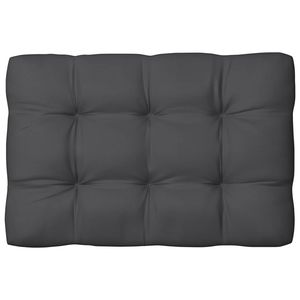 Juego de 7 Cojines Grandes para Sofá de Jardín, Color Antracita, 100% Poliéster - Product Image 4