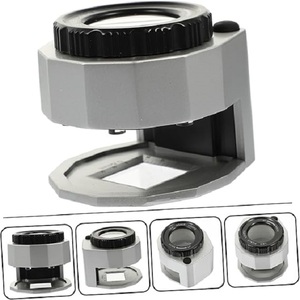 Lupa de Escala LED Portátil, Producto de Seguridad Industrial, Herramienta de Inspección Óptica de Precisión con Escala de Medición - Product Image 2