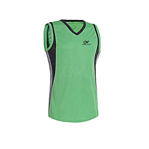 Custom Women Volleyball Sleeveless Uniform Set Breathable Sports Jersey Apparel - Product Image 4