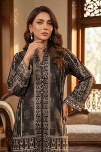 New Arrival Women Printed Lawn <b>Dress</b> Indian and Pakistani Clothing Comfortable Everyday 2Pc Lawn Stitched Suit Summer Collection - Product Image 4