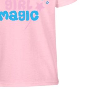 T-shirt rose à manches courtes pour jeunes, col rond décontracté, pour tous les jours, école, streetwear, sport, style de vie, vêtements confortables - Product Image 6