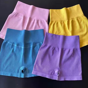 Ensemble de vêtements de sport pour femmes grandes tailles, vêtements de yoga, vêtements de sport, vêtements de gym, haut à manches courtes sans couture avec fermeture éclair - Product Image 5