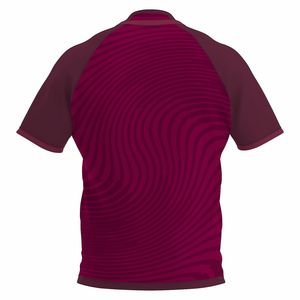 T-shirts de tennis personnalisés 100% polyester sublimés, t-shirts de sport, fabricant OEM ODM, t-shirts à manches courtes - Product Image 3