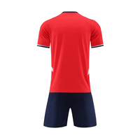 Camiseta de Fútbol, Uniforme para Todas las Temporadas, Manga Corta, Estampada, de Alta Calidad, 100% Poliéster, Secado Rápido, Personalizable en 3D