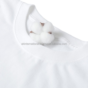 Camiseta de Cuello Redondo para Hombre, 240g, 100% Algodón, Color Sólido, Corte Regular, Sin Costuras, Antiencogimiento, Venta Caliente 2024 - Product Image 6