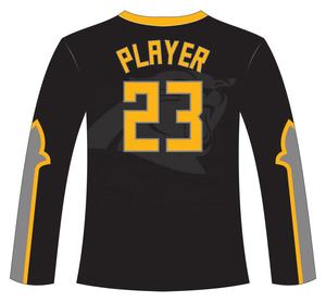 Camiseta de tiro de manga larga Dry Fit para hombre Baloncesto Warm Up - Product Image 3