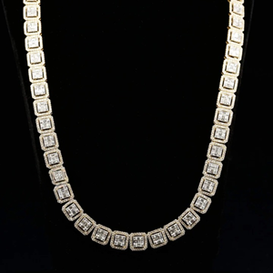 Premium Quality 14MM <b>VVS</b> Moissanite Brilliant Cut Cuban Link <b>Chain</b> Sterling Silver Hip Hop Miami IGI Certified Unisex - Product Image 5