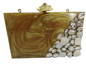 Bolso de Mano de Resina de la Mejor Calidad, Bolso de Mano Tipo Clutch para Mujer - Product Image 4