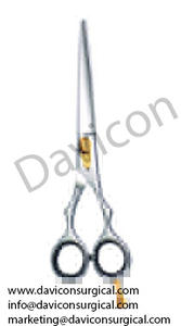 Tijera de afeitar de acero inoxidable de alta calidad, tornillo ajustable, tijeras de peluquero, fuente de alimentación Manual, instrumentos de belleza - Product Image 3