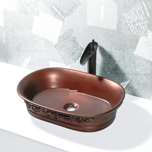 Apportez chaleur et luxe à votre espace avec un évier en cuivre artisanal conçu pour une performance durable - Product Image 4