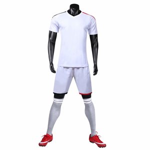 Ensemble de maillot de football personnalisé pour hommes, manches courtes, 100% polyester respirant, impression sublimée, tenue d'équipe, toutes saisons, uniforme adulte - Product Image 5
