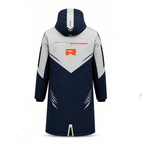 Vêtements d'hiver à la mode, vestes longues en textile, manteaux extérieurs doux, vêtements décontractés quotidiens, vente en gros, vêtements personnalisés, production en vrac, approvisionnement - Product Image 2