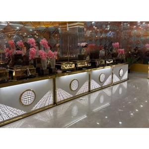 เคาน์เตอร์บุฟเฟ่ต์สแตนเลสสำหรับจัดเลี้ยงแบบ LED - Product Image 1