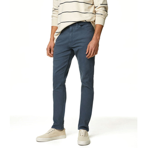 Jeans de Moda Urbana para Hombre, Color Azul, Jeans Pintados, Pantalones de Diseñador para Hombre, Corte Ajustado, Estilo Punk, Jeans de Diseñador - Product Image 1