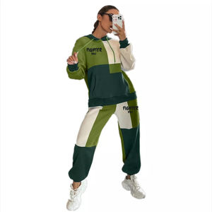 Chándal de Invierno de Algodón y Forro Polar para Mujer, Tallas Grandes, Diseño Personalizado, Informal, para Gimnasio, Suave, Cálido, Ajuste Profesional - Product Image 5