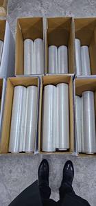 Food Grade PE <b>PVC</b> Cling Film <b>Roll</b> Transparent High Tensile Strength for Food Packaging - Product Image 2