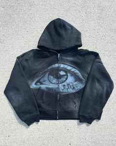 Sudadera con Capucha Oversize Nesta Sports, Corte y Confección Personalizados, Lavado Ácido, 500GSM, Estilo Desgastado y Corto - Product Image 3